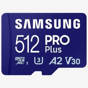 Samsung 512GB Pro Plus microSDXC Memory Card