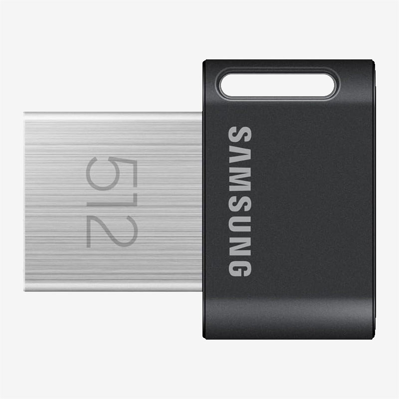 Samsung Black 512GB FIT Plus Flash Memory