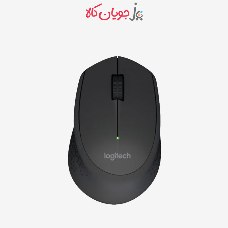 Logitech M280 Black Wireless Mouse Above