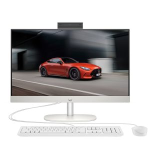 HP White CR0129nh B 1355U 32GB 1TB Intel AIO Front
