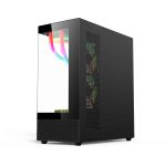 TSCO Black GC 4491 Mid Tower PC Gaming Case 2