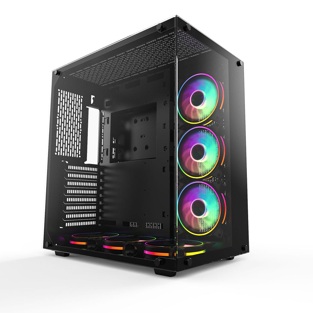 TSCO Black GC 4492 Mid Tower PC Gaming Case 1