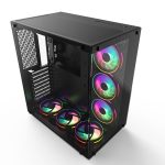 TSCO Black GC 4492 Mid Tower PC Gaming Case 2