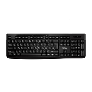 TSCO Black TK 7007W Wireless Full Size Keyboard 1