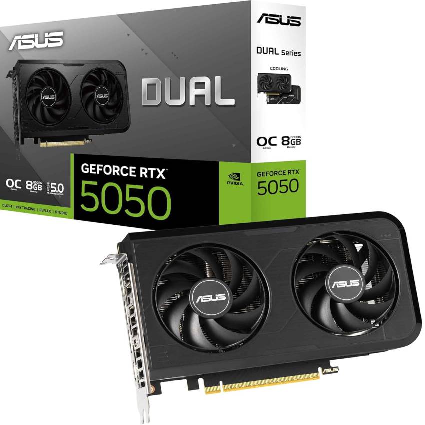 Asus Dual RTX 5050 8GB OC Edition PC GPU