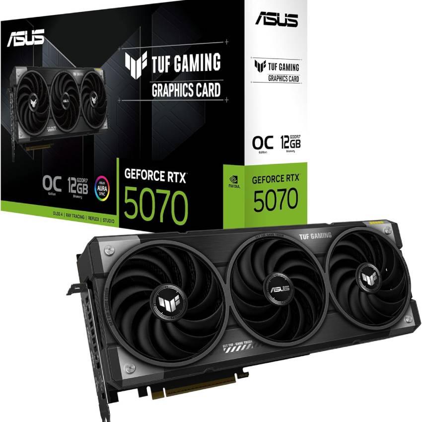 Asus TUF Gaming RTX 5070 OC 12GB PC GPU