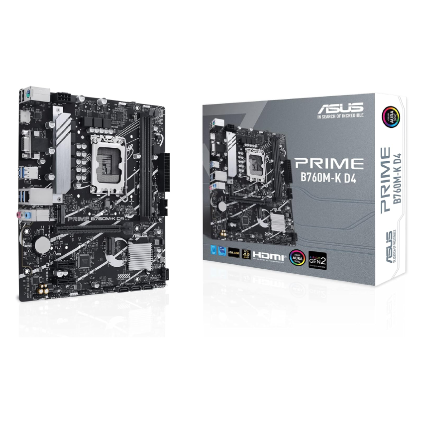 Asus Prime B760M K D4 PC Motherboard