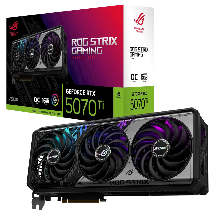 Asus ROG Strix GeForce RTX 5070 Ti 16GB GDDR7 OC Graphic Card