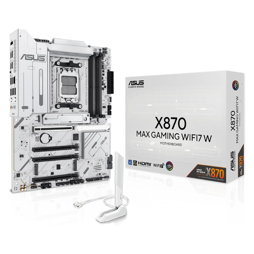 Asus X870 MAX Gaming WiFi 7 W PC Motherboard