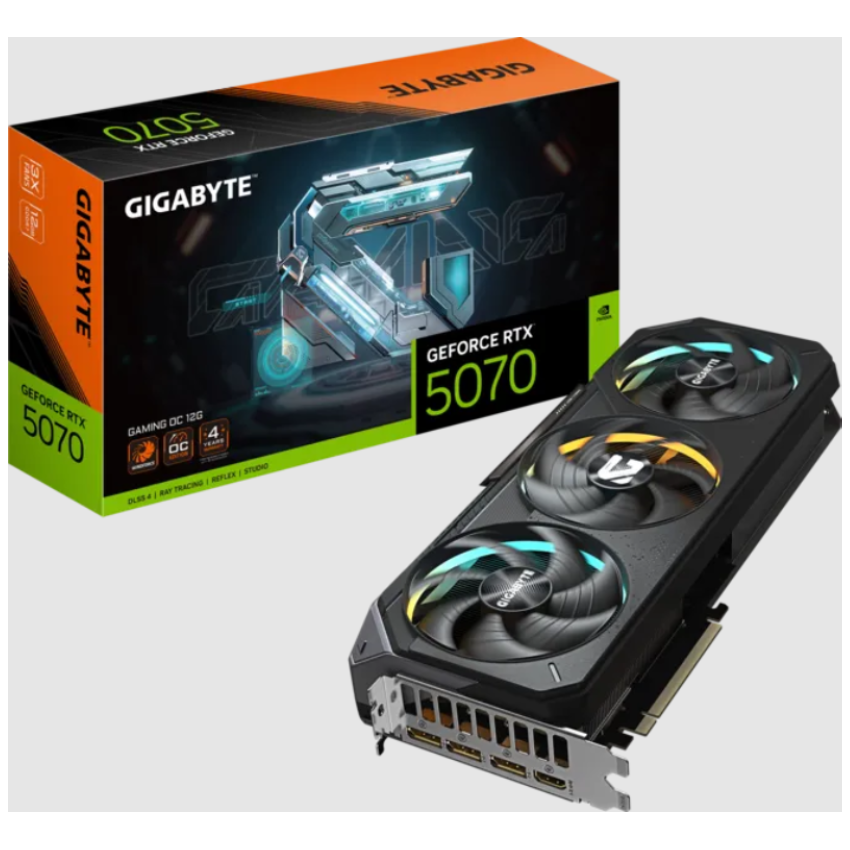 Gigabyte 12GB GeForce RTX 5070 Windforce OC SFF 12G PC Graphic Card