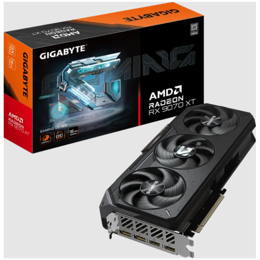 Gigabyte 16GB Radeon RX 9070 XT Gaming OC 16G PC Graphic Card