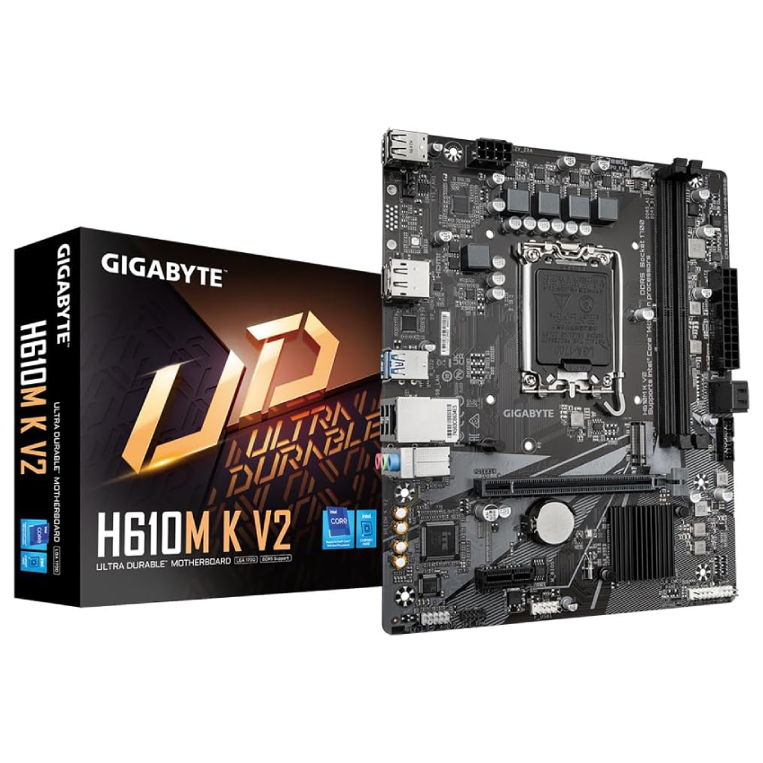 Gigabyte H610M K V2 rev 1.0 PC Motherboard