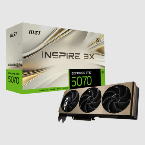 MSI 12GB RTX 5070 12G Inspire 3X OC PC Graphic Card
