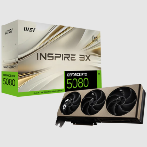 MSI 16GB GeForce RTX 5080 16G Inspire 3X OC PC Graphic Card