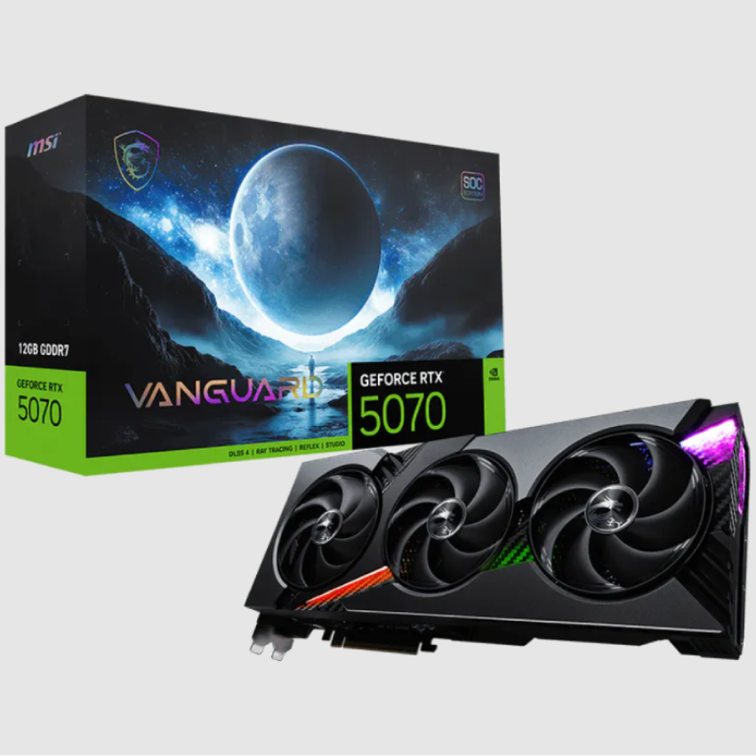 MSI RTX 5070 12G Vanguard SOC Graphic Card