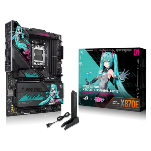 Asus ROG Strix X870E H Gaming WiFi 7 Hatsune Miku Edition PC Motherboard