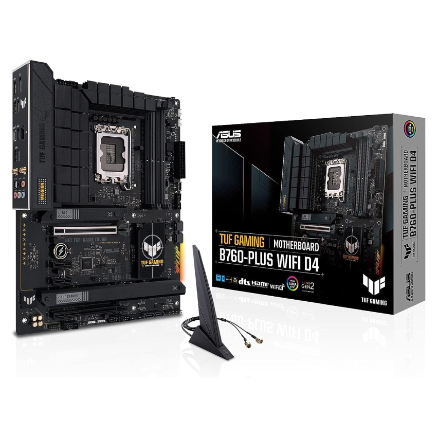 Asus TUF Gaming B760 Plus WiFi D4 PC Motherboard