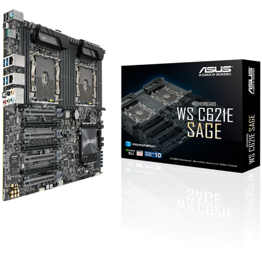 Asus WS C621E SAGE DDR4 PC Motherboard