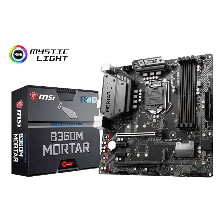 MSI B360M Mortar PC Motherboard