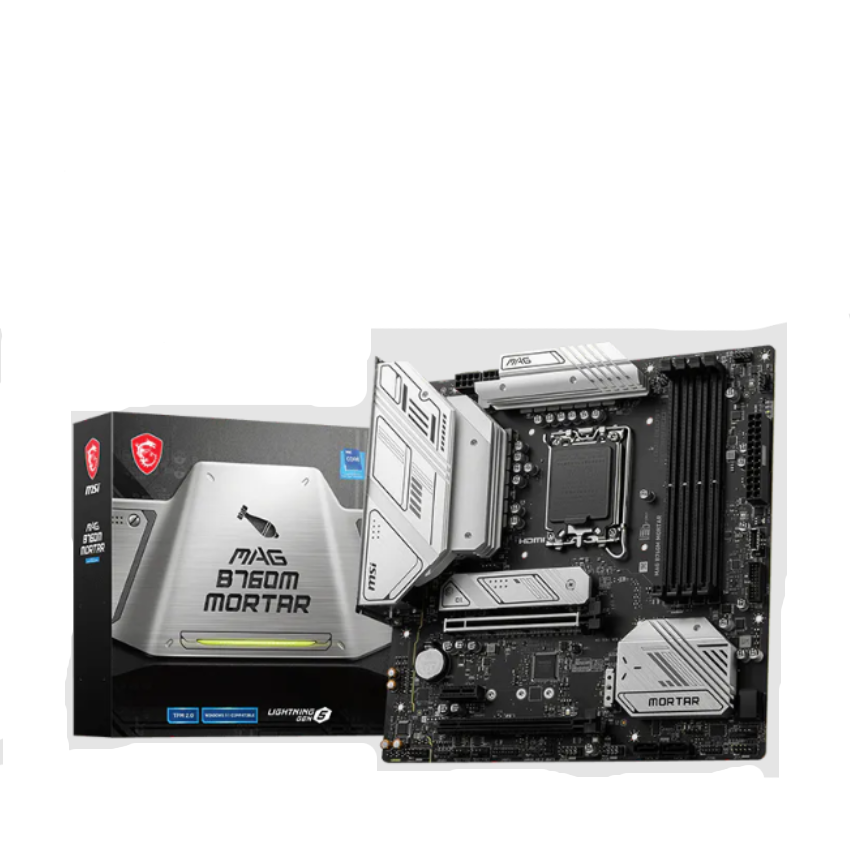 MSI B760M Mortar DDR5 PC Motherboard