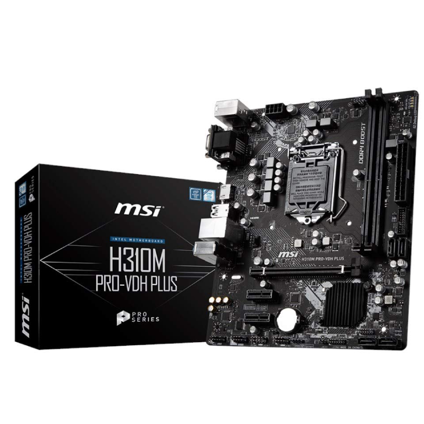 MSI H310M PRO VDH Plus PC Motherboard